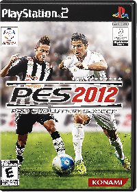Pro Evolution Soccer 2012 Playstation 2 US box art